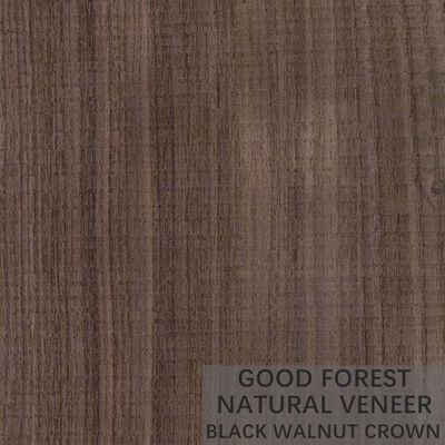 Grain Crotch แผ่นวีเนียร์ไม้ธรรมชาติ ควอเตอร์คัท American Walnut