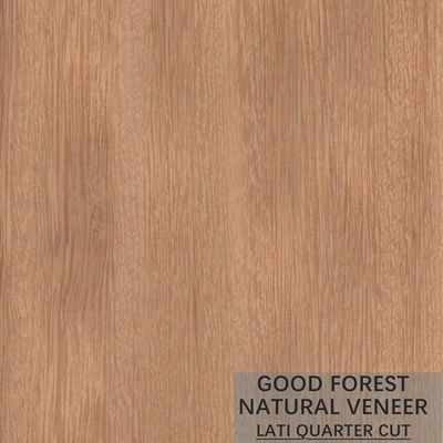Cerejeira Wenge Natural Wood Veneer Grain พิเศษสำหรับการตกแต่งโรงแรม