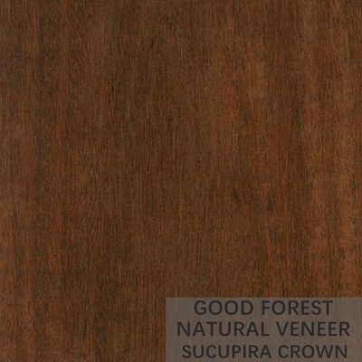 Cerejeira Wenge Natural Wood Veneer Grain พิเศษสำหรับการตกแต่งโรงแรม