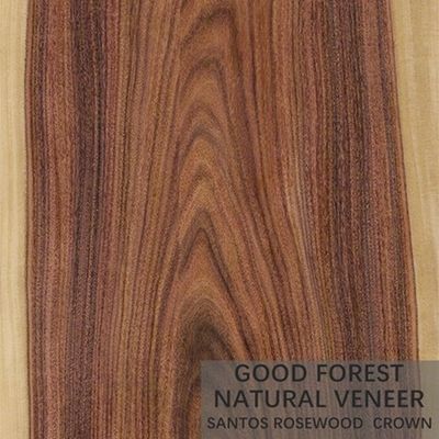 วีเนียร์ไม้ธรรมชาติ Rosewood ของโรงแรม Crown Cut Quarter Straight