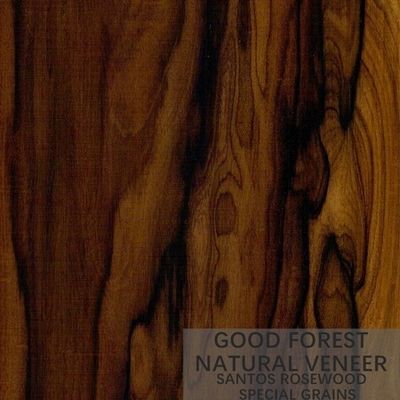 วีเนียร์ไม้ธรรมชาติ Rosewood ของโรงแรม Crown Cut Quarter Straight