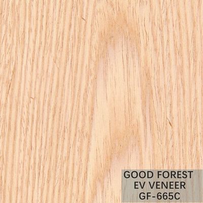 วีเนียร์ไม้เอ็นจิเนียร์ ยอดนิยม Reconstituted Oak Wood Veneer Crown Cut
