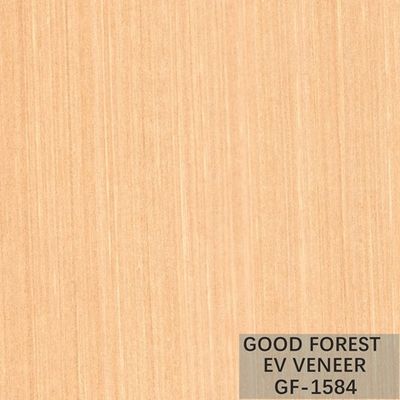 ไม้วีเนียร์ไม้โอ๊คลามิเนต Fineline Yellow Pear Wood สำหรับห่อวัสดุ