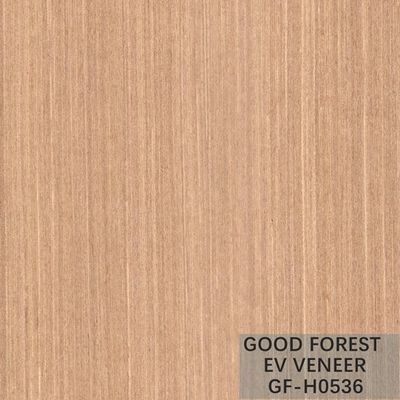 ไม้วีเนียร์ไม้โอ๊คลามิเนต Fineline Yellow Pear Wood สำหรับห่อวัสดุ