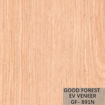 EV Oak Veneer Crown Cut Engineered Oak Veneer Panels การปกป้องสิ่งแวดล้อม