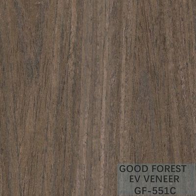 ไม้วีเนียร์ไม้เอ็นจิเนียร์ ไม้วีเนียร์ EV วอลนัทสีดำ ครอบตัด Natural
