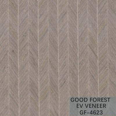 ไม้วีเนียร์ไม้วีเนียร์ ไม้วีเนียร์ EV Arrow &amp; Wing Wood สีธรรมชาติ