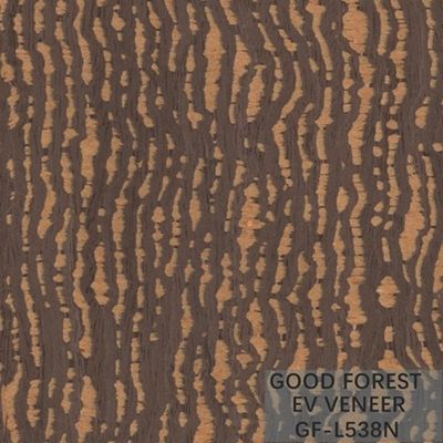 ไม้วีเนียร์ไม้เอ็นจิเนียร์แบบกำหนดเอง EV Lacewood Veneer FSC Certification