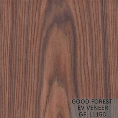 ไม้วีเนียร์ไม้เอ็นจิเนียร์ Brazil Santos Rose Wood Veneer สีธรรมชาติ