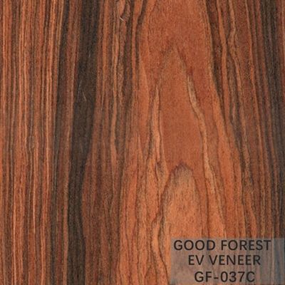 ไม้วีเนียร์ไม้เอ็นจิเนียร์ Brazil Santos Rose Wood Veneer สีธรรมชาติ