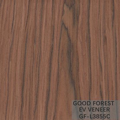 วีเนียร์ไม้เอ็นจิเนียร์ Santos Rose Wood Crown Cut Customized Service