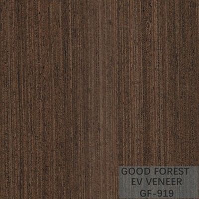 ไม้วีเนียร์ไม้เอ็นจิเนียร์ Wenge Lati Wood Top A / B Grade Customized