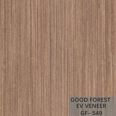 ไม้วีเนียร์ไม้เอ็นจิเนียร์ Wenge Lati Wood Top A / B Grade Customized