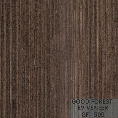 ไม้วีเนียร์ไม้เอ็นจิเนียร์ Wenge Lati Wood Top A / B Grade Customized