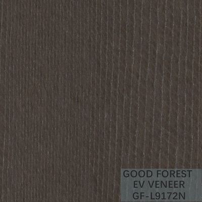 EV Reconstituted Ebony Veneer แผ่นวีเนียร์ลายไม้สีเงินแวววาว FSC