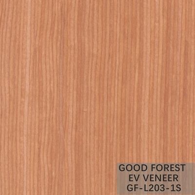 OEM American Cherry ไม้วีเนียร์ไม้วีเนียร์ Recomposed Vertical Grain