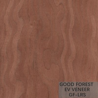 OEM American Cherry ไม้วีเนียร์ไม้วีเนียร์ Recomposed Vertical Grain