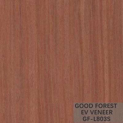 OEM American Cherry ไม้วีเนียร์ไม้วีเนียร์ Recomposed Vertical Grain