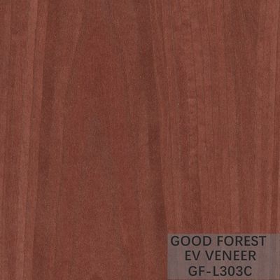 ODM Furniture ไม้วีเนียร์ไม้วีเนียร์ Crown Cut American Cherry Veneer