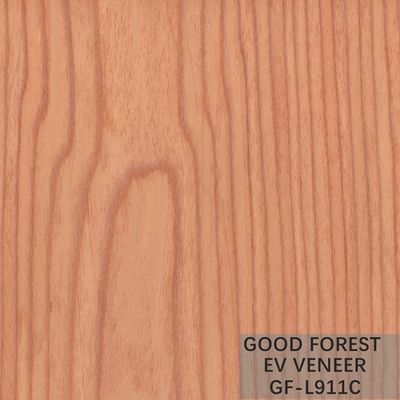 ODM Furniture ไม้วีเนียร์ไม้วีเนียร์ Crown Cut American Cherry Veneer