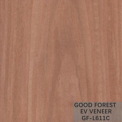 ODM Furniture ไม้วีเนียร์ไม้วีเนียร์ Crown Cut American Cherry Veneer