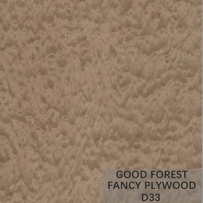 ไม้อัด Burl Veneer แบบกำหนดเอง วีเนียร์คลองรากฟันแฟนซี