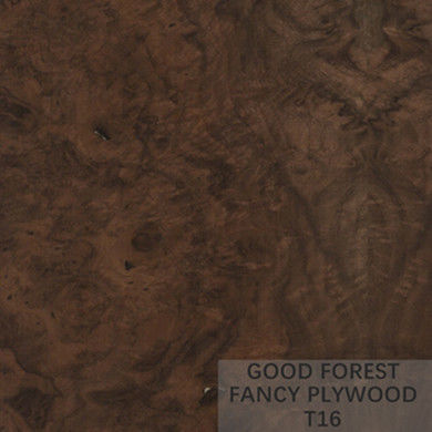ไม้อัด Burl Veneer แบบกำหนดเอง วีเนียร์คลองรากฟันแฟนซี