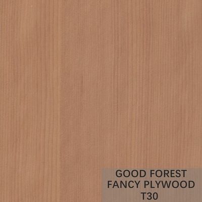 ไม้อัดแฟนซี Makore ไม้วีเนียร์ Sapele Mahogany Plywood Customized