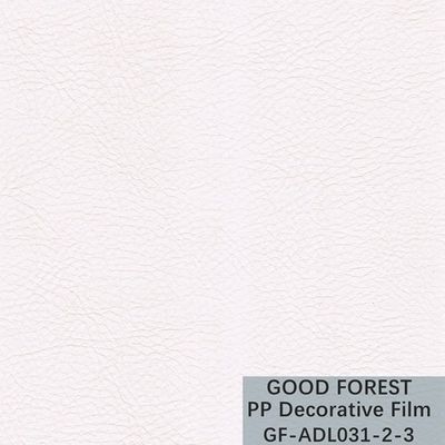 OEM ฟิล์มตกแต่ง PP แบบเรียบ Pure Color Series Crack Grain