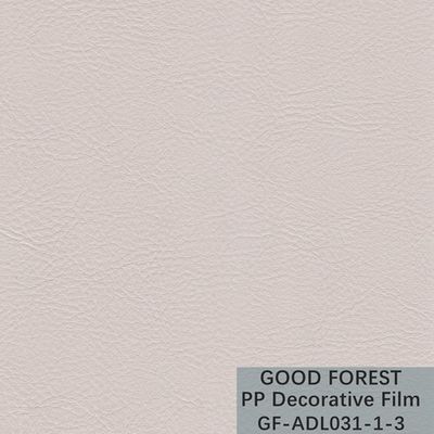 OEM ฟิล์มตกแต่ง PP แบบเรียบ Pure Color Series Crack Grain