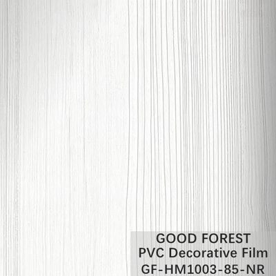แผ่นผนัง PVC ฟิล์มขาว ตกแต่งลายไม้ กว้าง 1260 มม. - 1330 มม