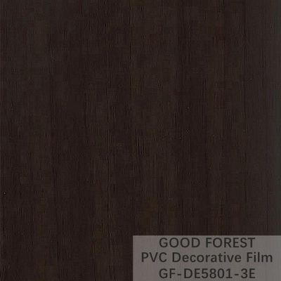 ฟิล์ม PVC สีดำสำหรับตกแต่ง 1260 มม. - ความกว้าง 1330 มม. ลายไม้