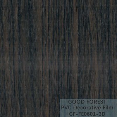 ฟิล์ม PVC สีดำสำหรับตกแต่ง 1260 มม. - ความกว้าง 1330 มม. ลายไม้