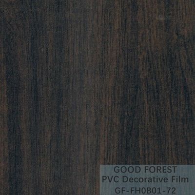 ฟิล์ม PVC สีดำสำหรับตกแต่ง 1260 มม. - ความกว้าง 1330 มม. ลายไม้