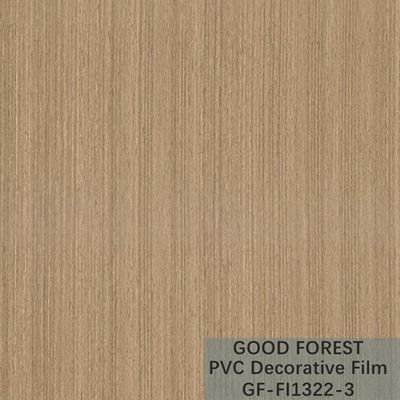 Flowability ฟิล์มตกแต่ง PVC ต้านทานการขีดข่วนลายไม้