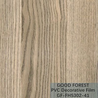 ฟิล์มตกแต่งจราจร PVC ลายไม้ หนา 0.25 - 0.60 มม