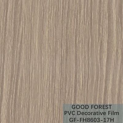 ฟิล์มตกแต่งจราจร PVC ลายไม้ หนา 0.25 - 0.60 มม