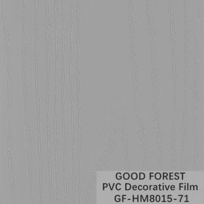 แผ่นฟิล์ม PVC แข็งตกแต่งลายไม้สีบริสุทธิ์ 71