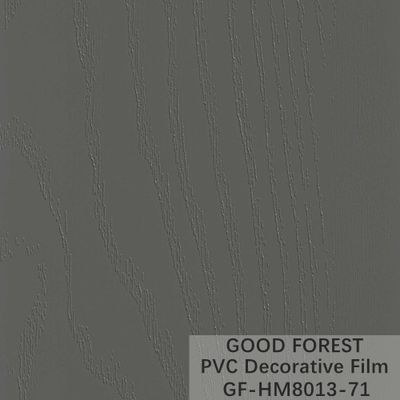 แผ่นฟิล์ม PVC แข็งตกแต่งลายไม้สีบริสุทธิ์ 71