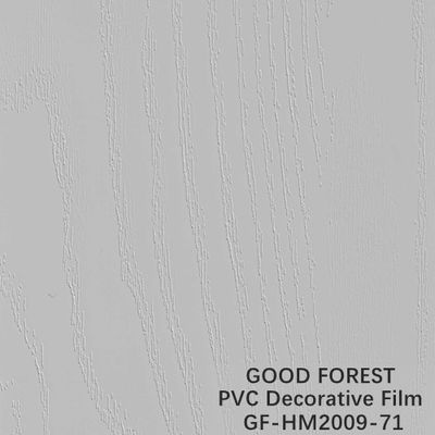 แผ่นฟิล์ม PVC แข็งตกแต่งลายไม้สีบริสุทธิ์ 71