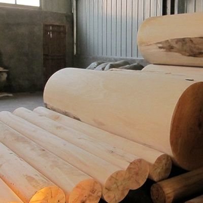จำลอง Natural American White OAK X024N แผ่นไม้อัดไม้สำหรับประตูและ Windows ISO