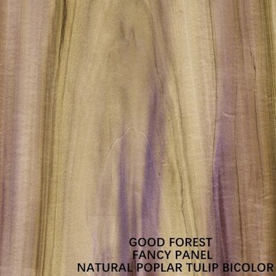 ไม้อัดแฟนซี Bicolor Tulip จาก MDF / Chipboard / Particle Board สำหรับแผงเฟอร์นิเจอร์