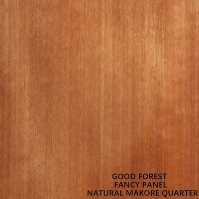 ฐาน MDF / Chipboard / พาร์ติเคิลบอร์ด Makore Wood Veneer 2440x1220mm