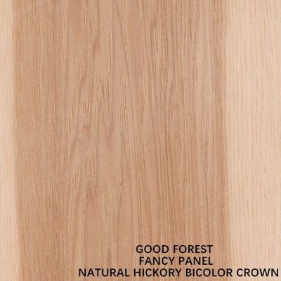 แฟนซี Hickory Bicolor Crown Grain จาก MDF / แผ่นไม้อัดไม้อัด 2440x1220mm