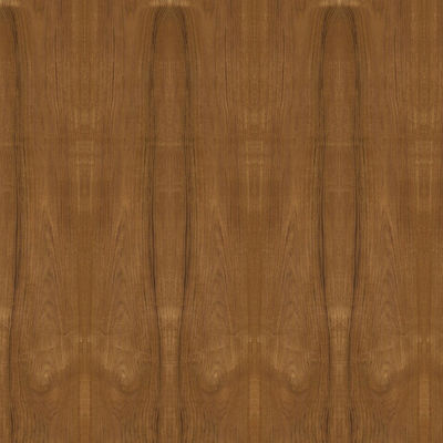ไม้วีเนียร์ไม้สักธรรมชาติมงกุฎไม้อัดแฟนซีไม้อัด Mdf Chipboard เฟอร์นิเจอร์ฐานกระดาน 2440 2745 มม. ความยาว