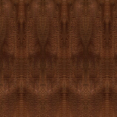 เกรด E1 / E0 / P1 / P2 Natural Sapele Pommele Veneer 2745mm ยาวสำหรับโรงแรม