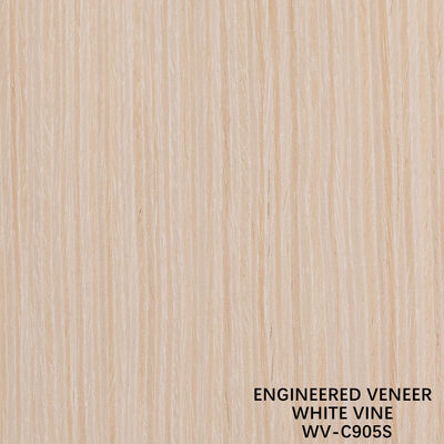 ผนังไม้ประดิษฐ์ประดับใหม่ Veneer White Vine 905S 0.5mm