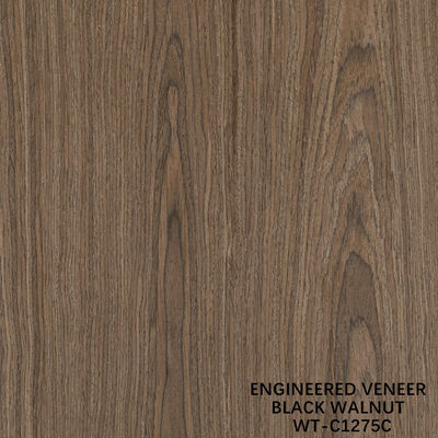 ไม้ธรรมชาติประดิษฐ์ ฟาเนอเรอร์ รางวัลตัด Walnut ขนาดมาตรฐาน 2500 * 640 สําหรับบอร์ดตกแต่งภายใน