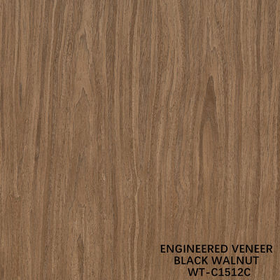 ไม้ธรรมชาติประดิษฐ์ ฟาเนอเรอร์ รางวัลตัด Walnut ขนาดมาตรฐาน 2500 * 640 สําหรับบอร์ดตกแต่งภายใน
