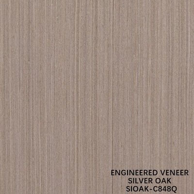 ชิ้นตัดฟันเนอร์ไม้ Oak เหรียญเงินที่ปรับปรุงความยาว 2500-3100mm สามารถปรับปรุงได้สําหรับผนัง